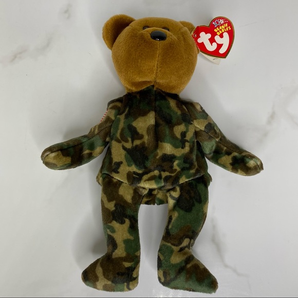 2003 Ty Hero Beanie Bear - Picture 7 of 12